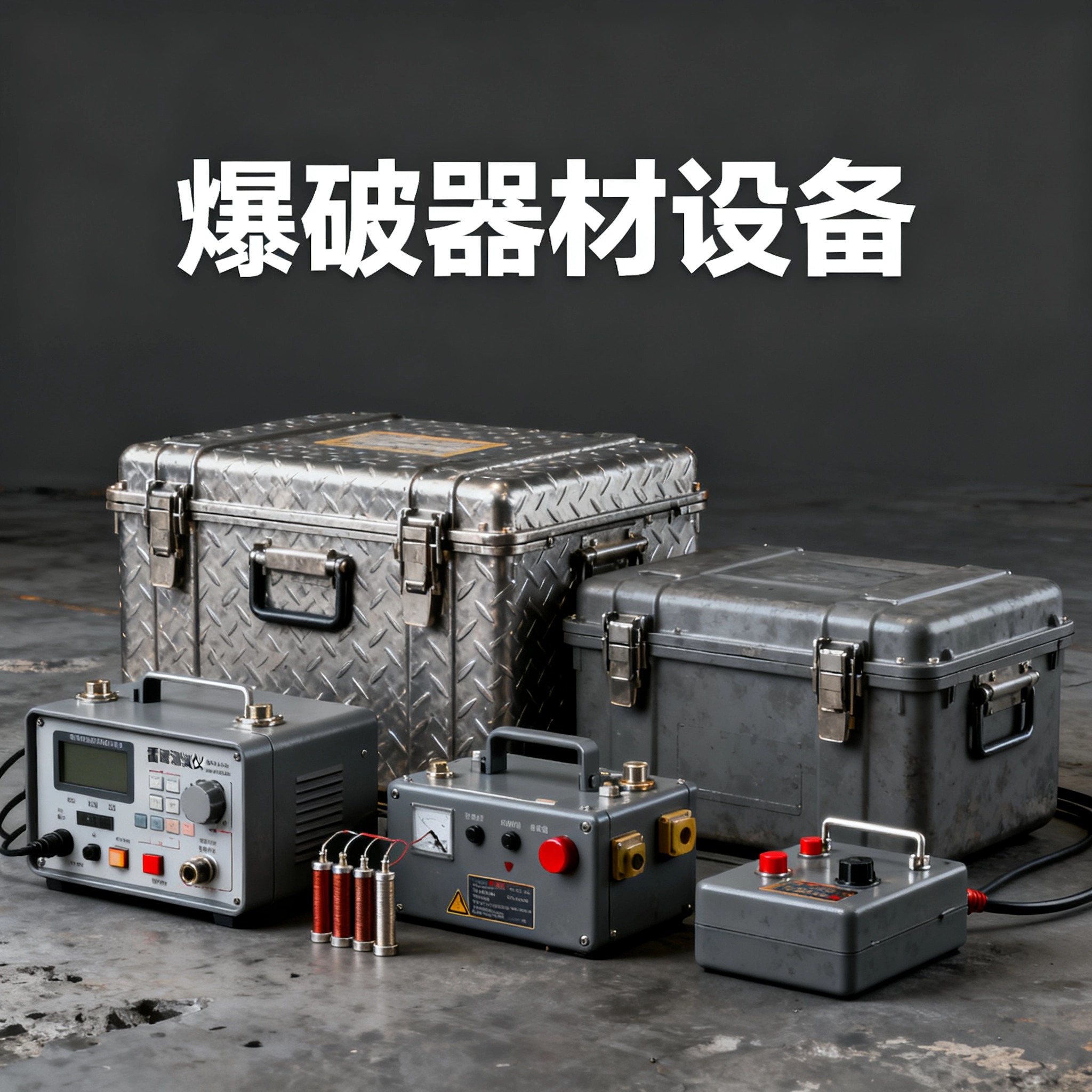 鄂托克前爆破工程师的“兵器库”：常用器材一册通